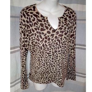 TALBOT'S Cheater Print | Size M